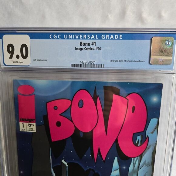 Bone 1 (1996) CGC 9.0 - Picture 2 of 3